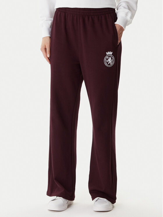 

Спортивные брюки wide leg UW0UW06081 Tommy Hilfiger, красный