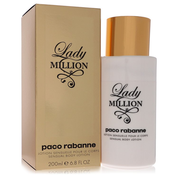 

Лосьон для тела Lady Million от Paco Rabanne, 173 мл, для женщин, прозрачный