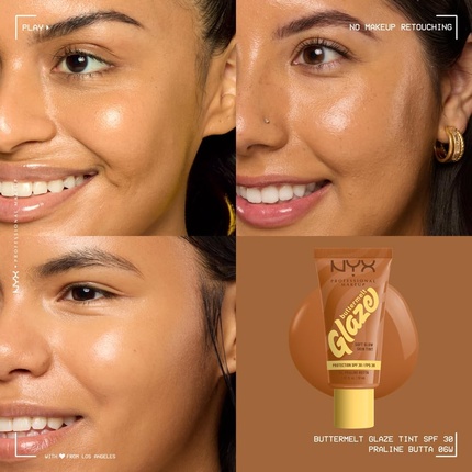 Nyx Professional Makeup Buttermelt Glaze Soft Glow Skin Tint с SPF 30 — фото 3