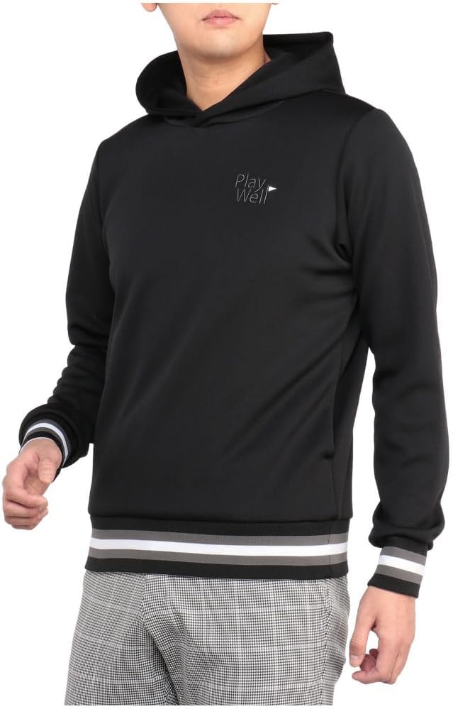 

Мужская термотолстовка Mizuno E2MCA523 Breath с длинным рукавом, влагоотводящая, черный