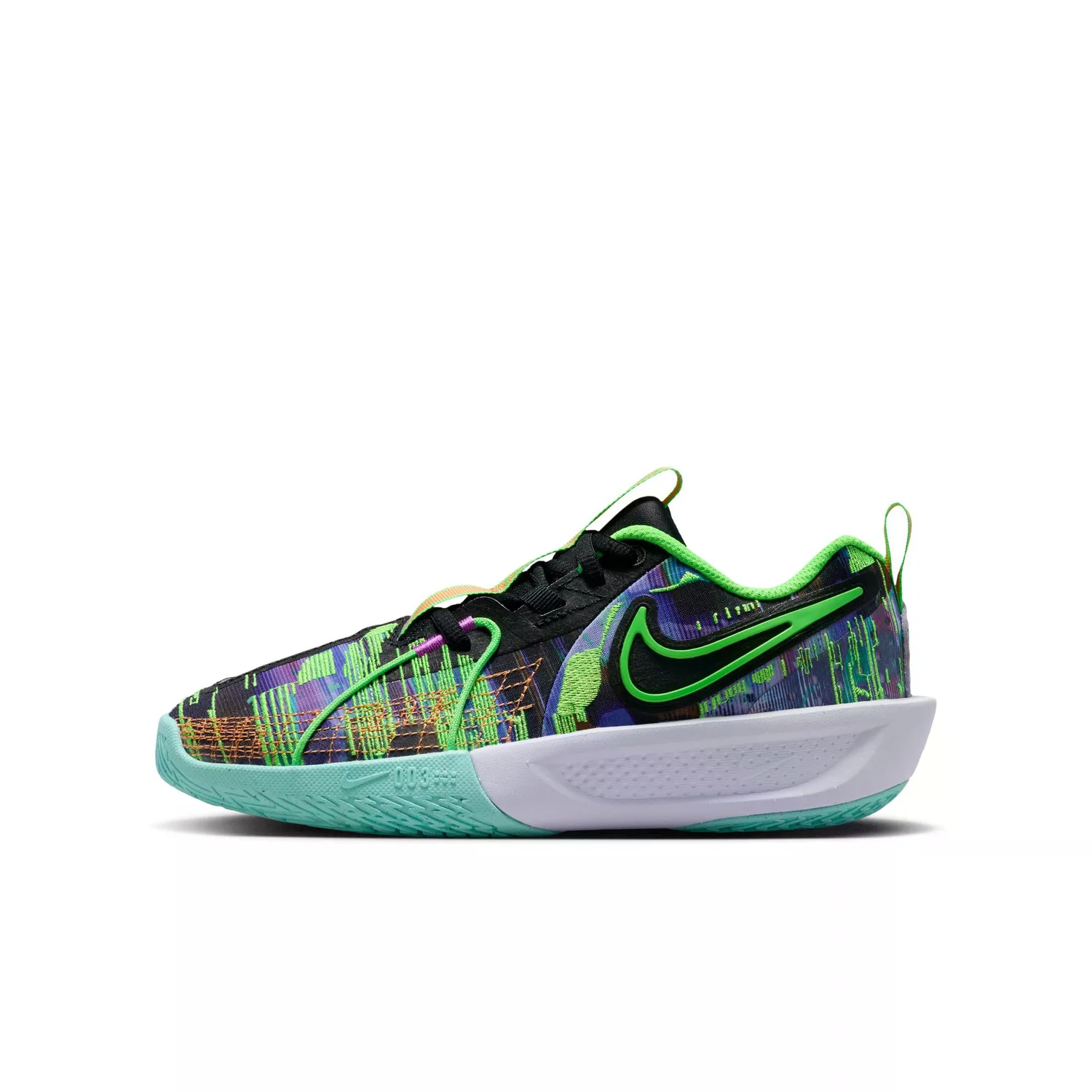 Детские баскетбольные кроссовки G.T. Cut 3 Fabric Low top Nike, 400 Pixel Storm