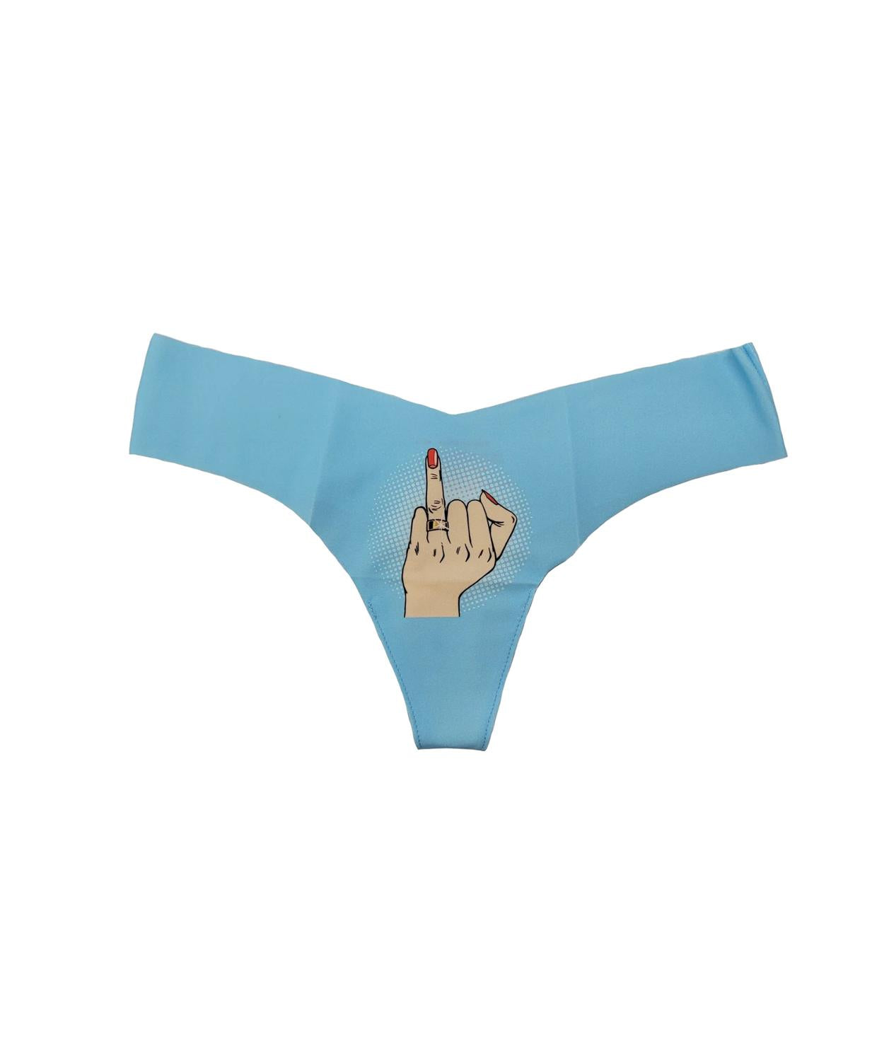 

Женские трусики-стринги Photo-Op на безымянном пальце Commando, цвет ring finger