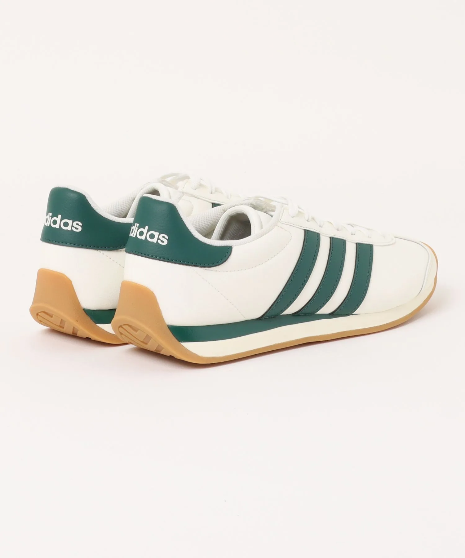 Мужские кроссовки для бега RUNVISTAM adidas бело-черные — фото 2