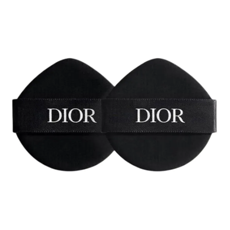 DIOR Мягкая спонж-пудра для воздушной подушки, Soft and Radiant Air Cushion Powder Puff*2