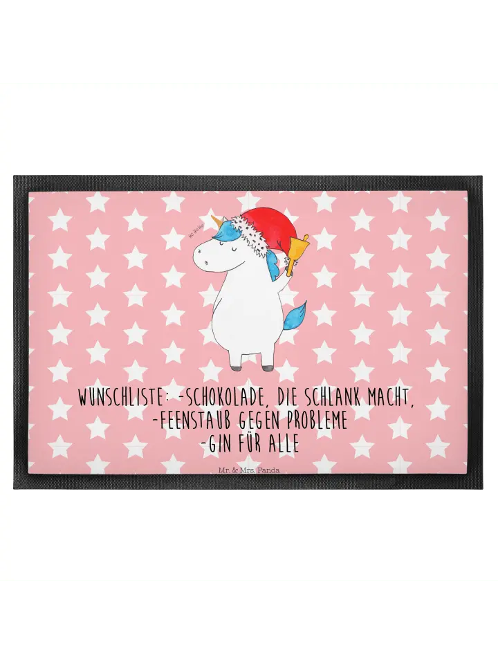 

Коврик для ног Mr. & Mrs. Panda, цвет rot pastell