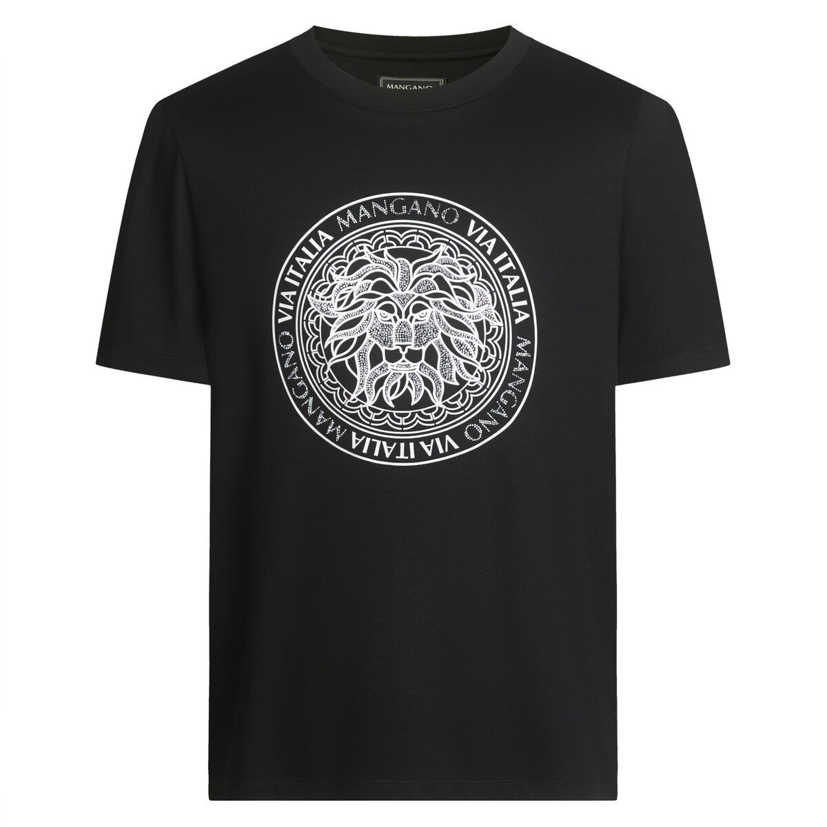 

St. Mark"s Flying Lion Series футболка мужская черная Mangano, черный