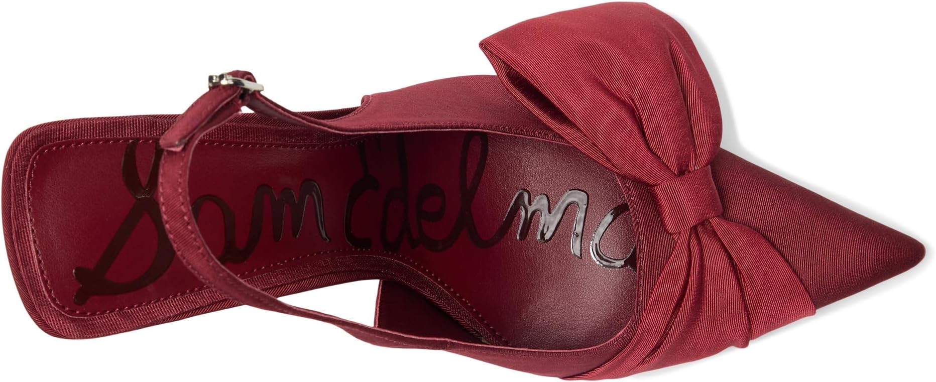 Туфли Sam Edelman Onia Slingback Shoes, цвет French Merlot/Deep Scarlet — фото 2