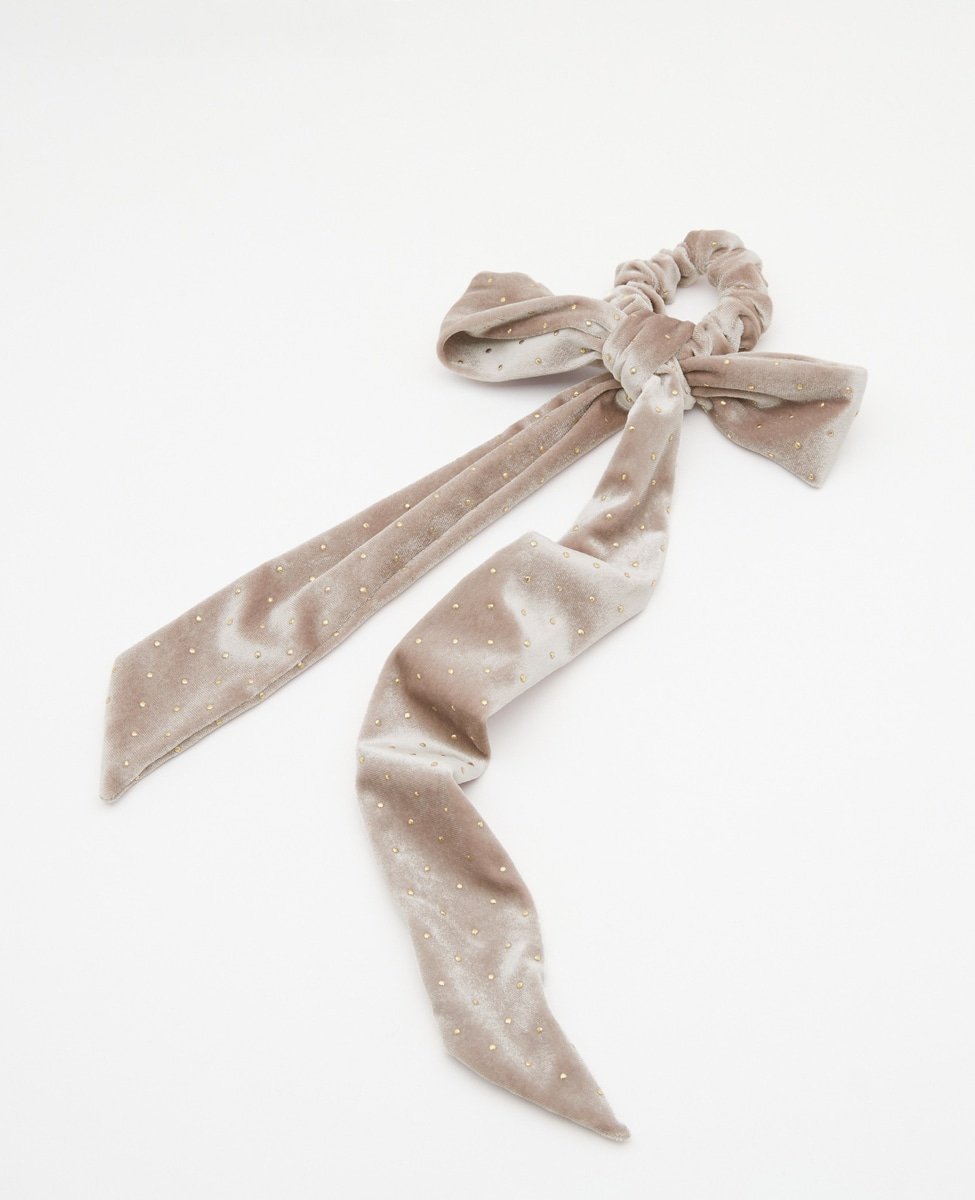 TRESSE BRIGITTE лента шушу в горошек для Мартиники. Martinique, Pink beige