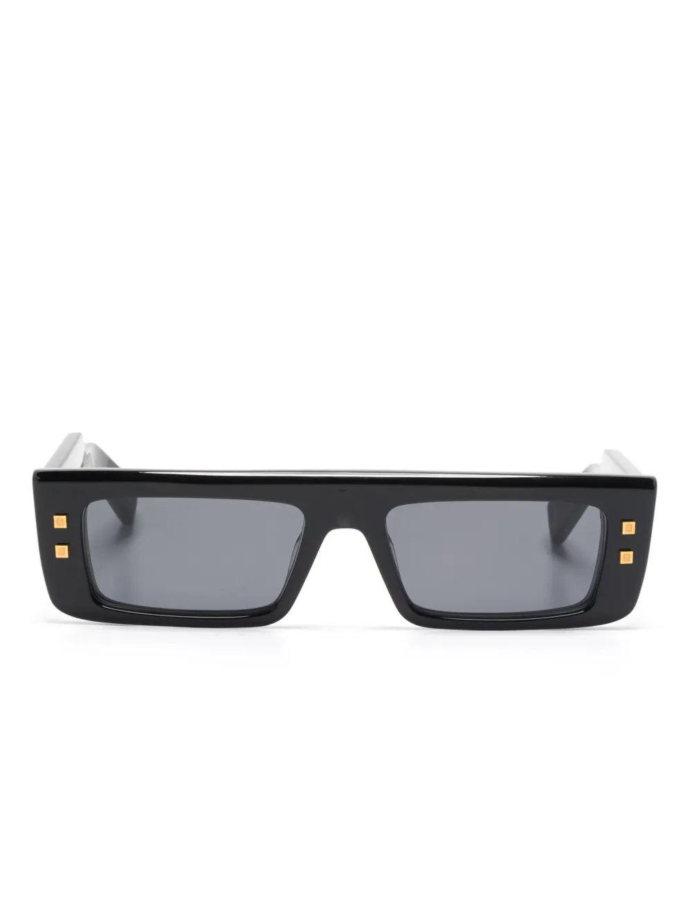 

Солнцезащитные очки в квадратной оправе Balmain Eyewear, черный