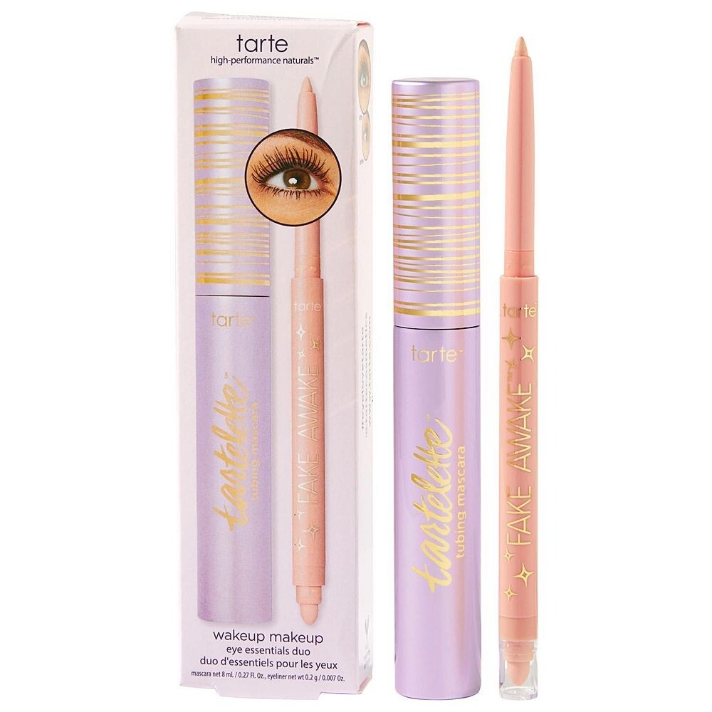 

Двойной набор предметов первой необходимости для макияжа tarte Wakeup Tarte