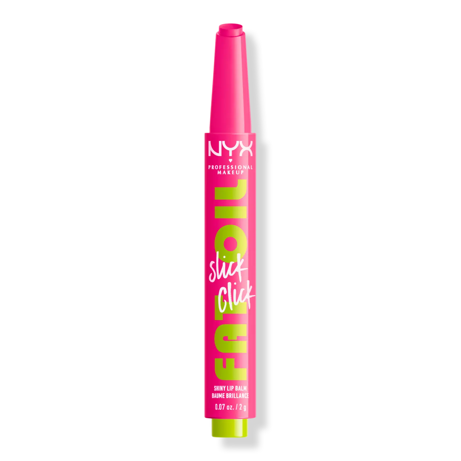 

Веганский бальзам для губ Fat Oil Slick Click NYX Professional Makeup, Thriving (flamingo pink)
