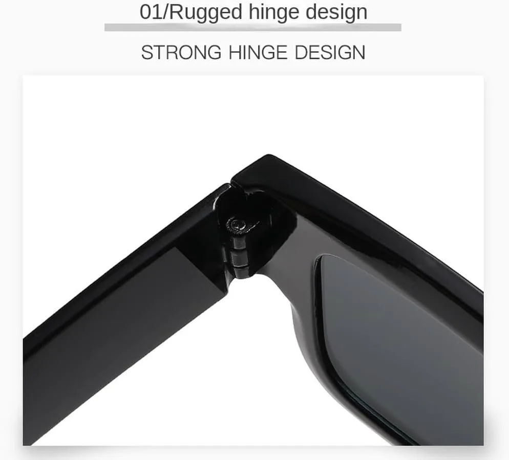 

2 классических ретро-солнцезащитных очков прямоугольной формы для мужчин и женщин, для активного отдыха и вождения, модные очки для женщин и мужчин GHVWYX, 4pcs