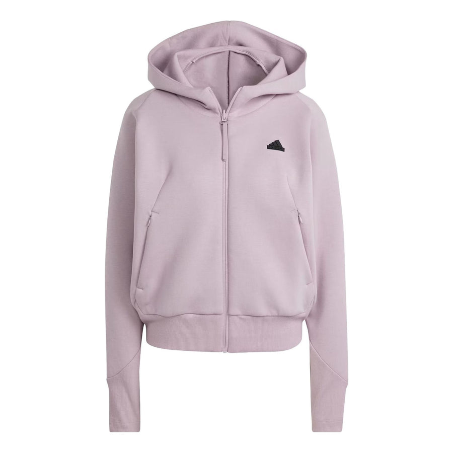 

Худи (WMNS) adidas Z.N.E. Full-Zip Hoodie Asia Sizing 'Purple', фиолетовый