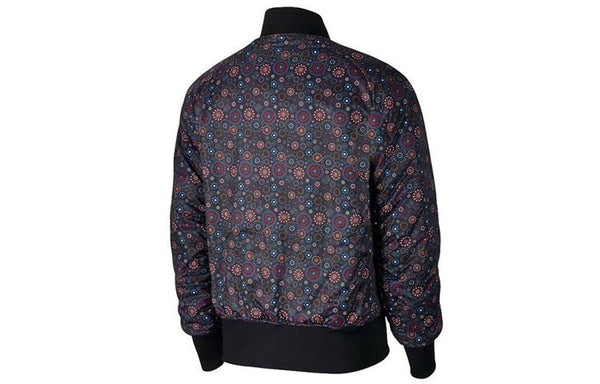 Куртка reversible aviator casual sports padded jacket black Nike, черный — фото 4