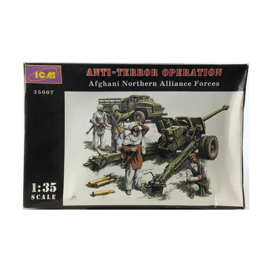 

Кампания в Афганистане - Силы Северного Альянса Афганистана, Military Models 1/35 Scale (ICM)