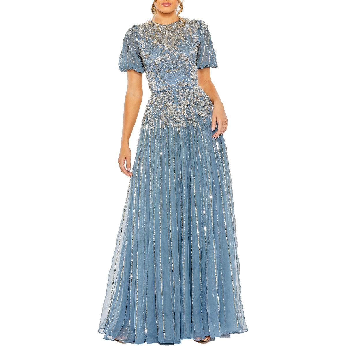 

Женское вечернее платье с декором Mac Duggal