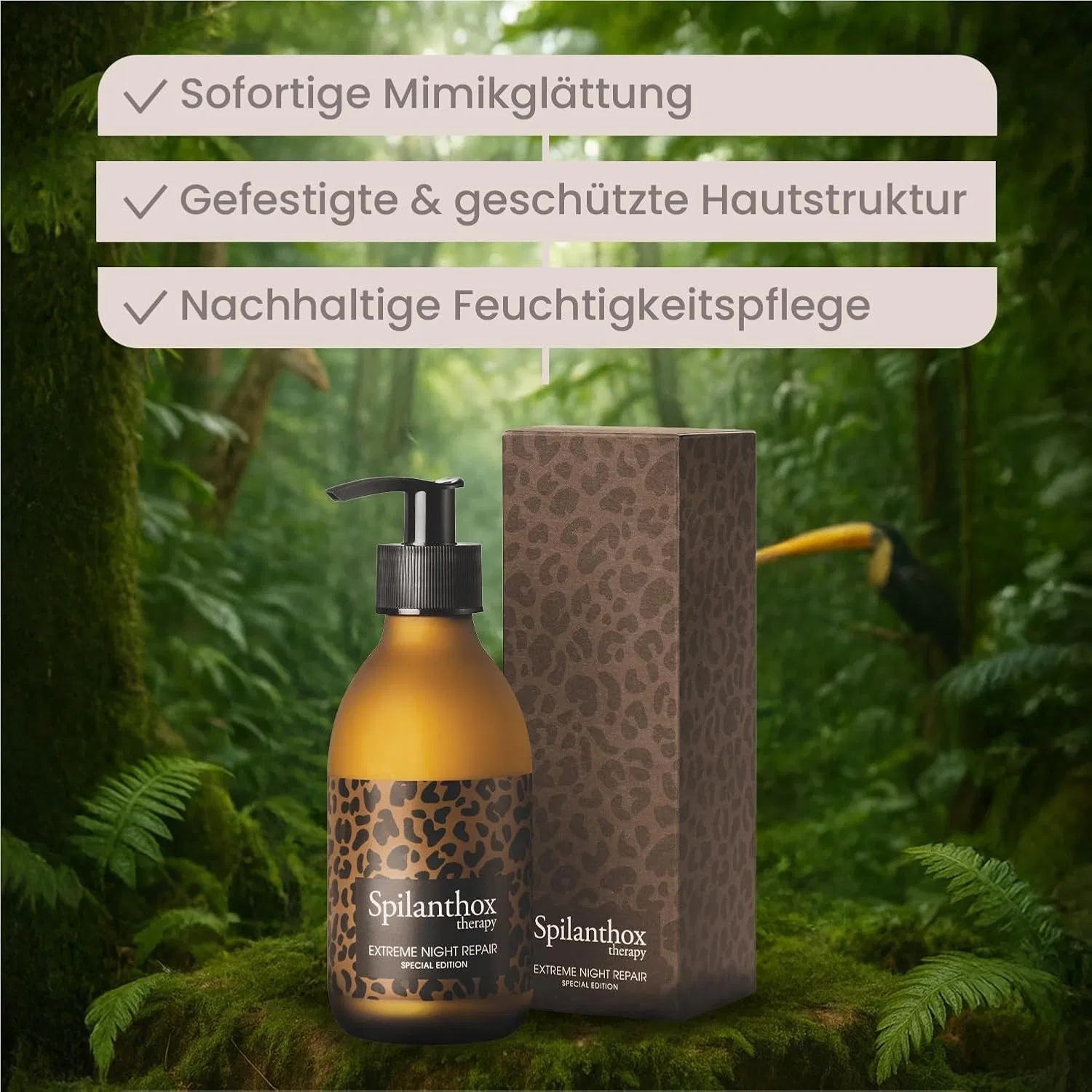 Крем для лица Spilanthox therapy — Ночной «Extreme Night Repair Special Edition Leopard» от — фото 4