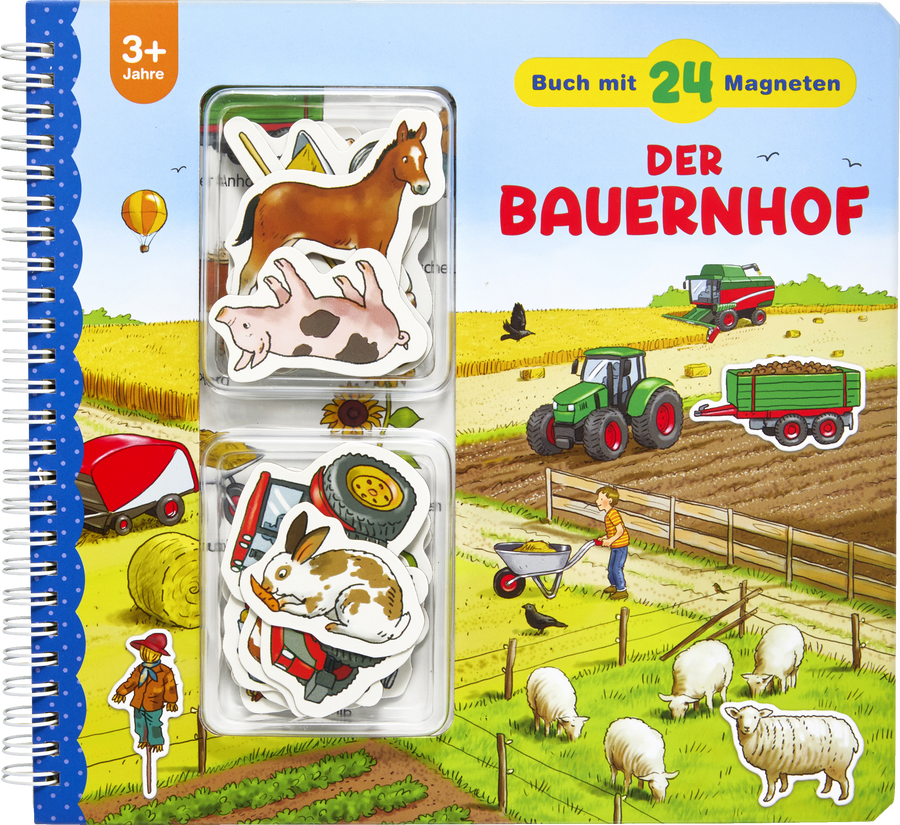 

Подводка для глаз IDEENWELT Magnetbuch Bauernhof