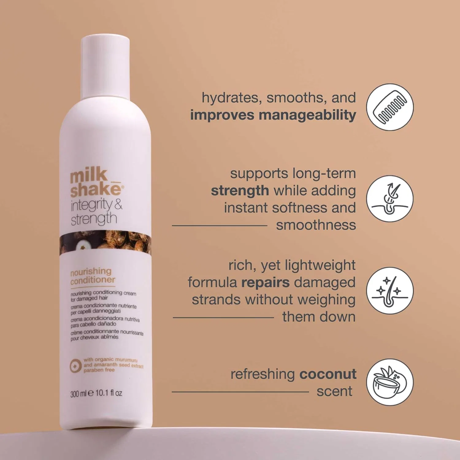 Питательный кондиционер «Integrity & Strength» от milk_shake Milk_Shake, New Pack — фото 2