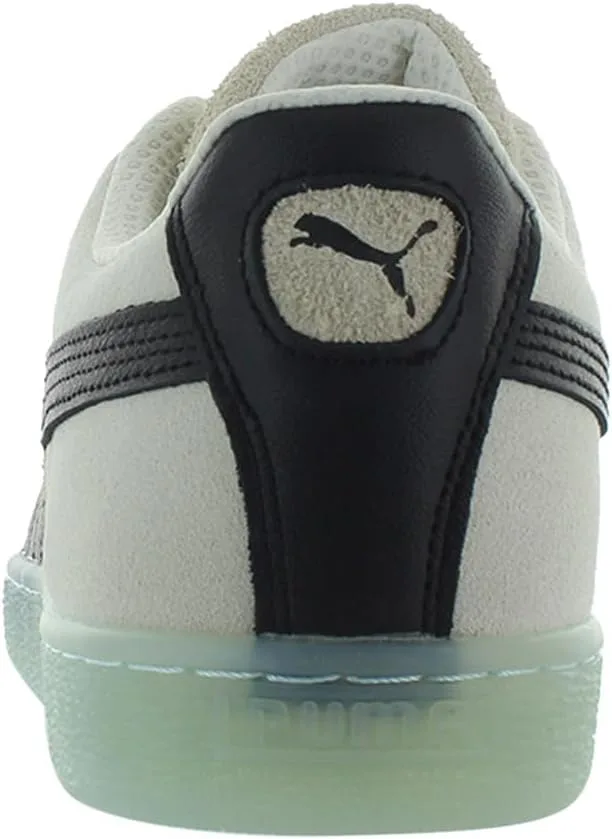 Мужские кроссовки Puma Suede Classic +, белый/черный/синий/бежевый — фото 3