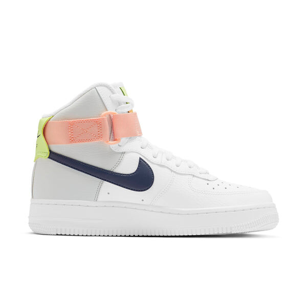 Кроссовки air force 1 высокие Nike, белый — фото 2
