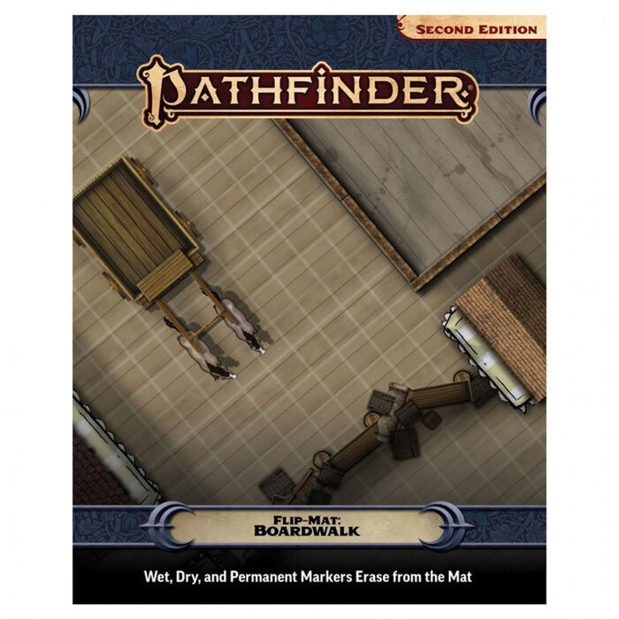 

Ролевая игра Paizo PathFinder 2E - Flip-Mat - Boardwalk