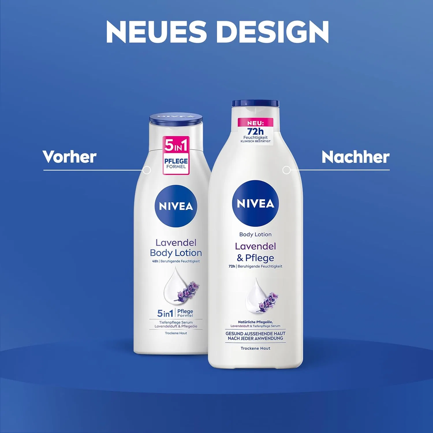 Лосьон для тела «Lavender & Care» с ароматом лаванды от NIVEA, 400 мл Nivea — фото 3
