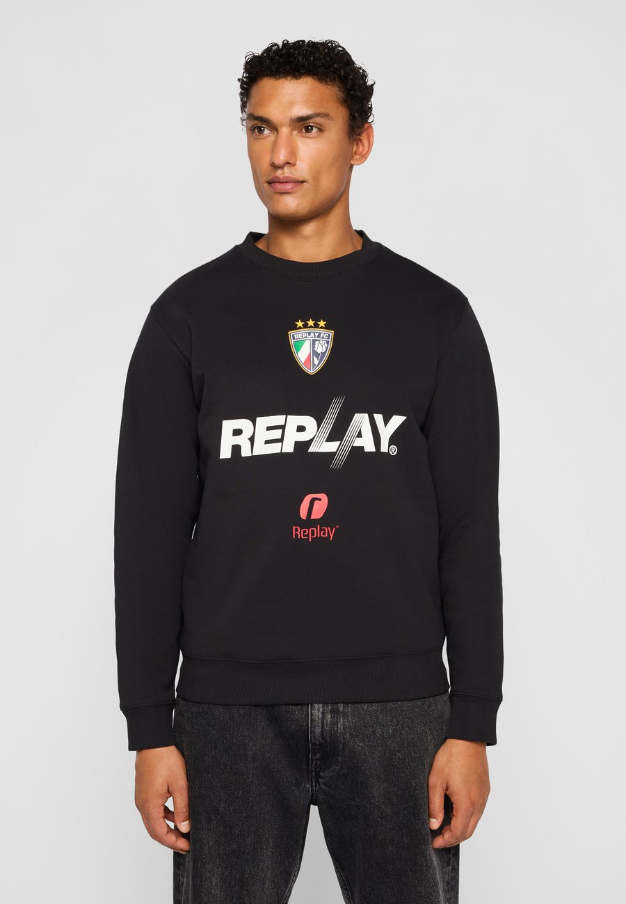 

Толстовка Replay CREWNECK GRAPHIC, Black