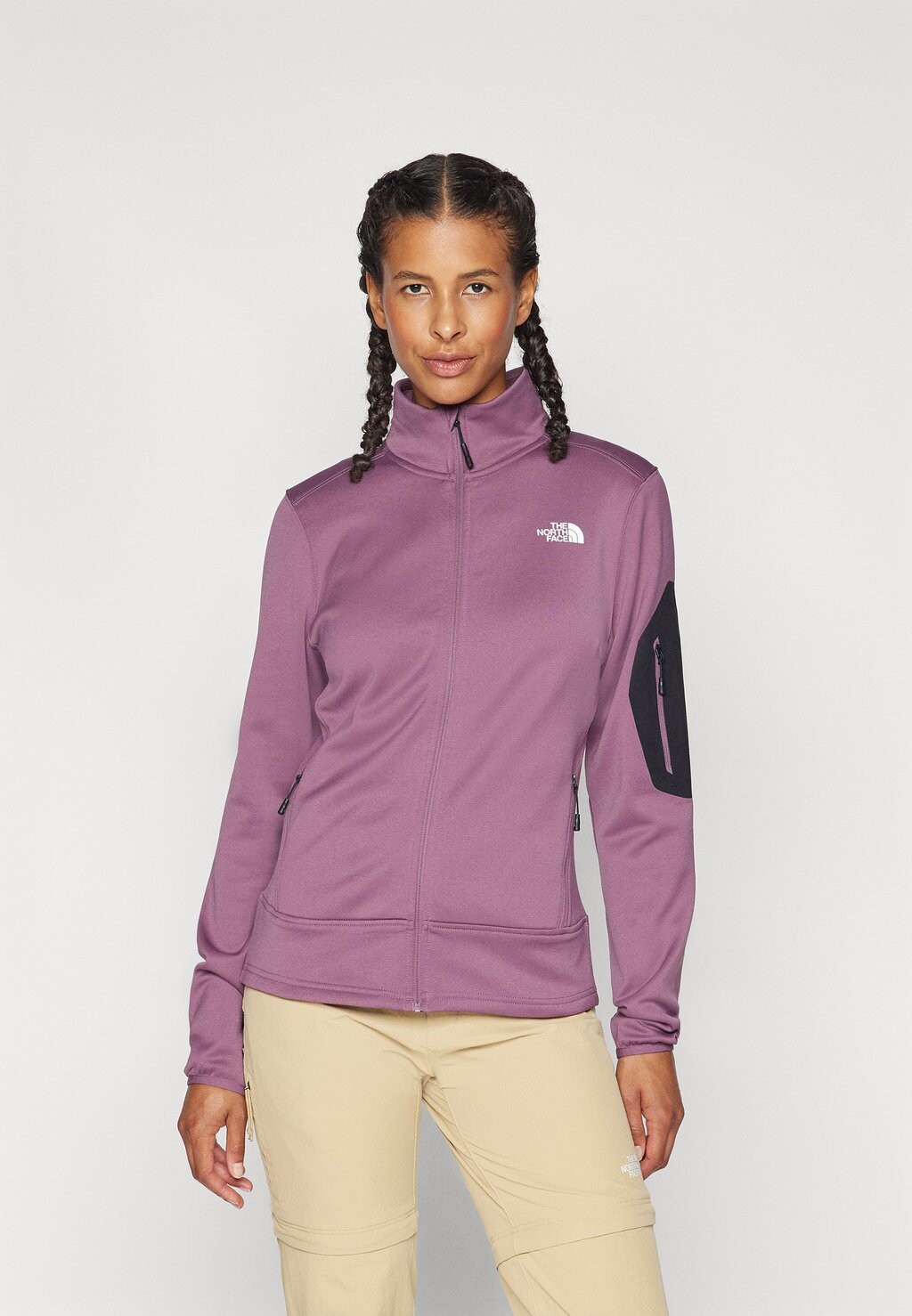 

Толстовка на молнии MISTYESCAPE The North Face, фиолетовый