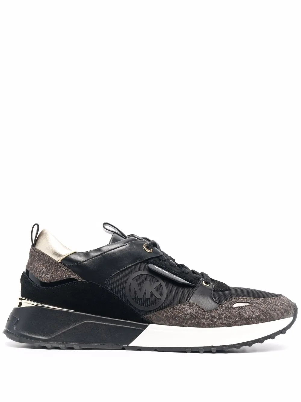 Кроссовки Theo с монограммой Michael Michael Kors, черный