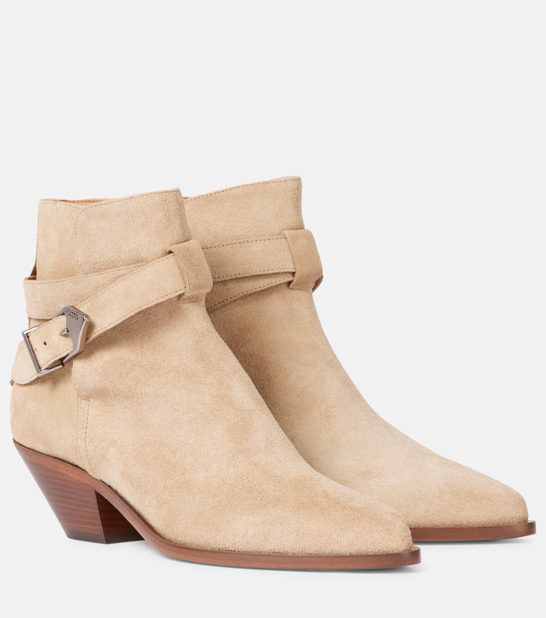 Замшевые ботильоны Deivy 50 Isabel Marant, Light Beige