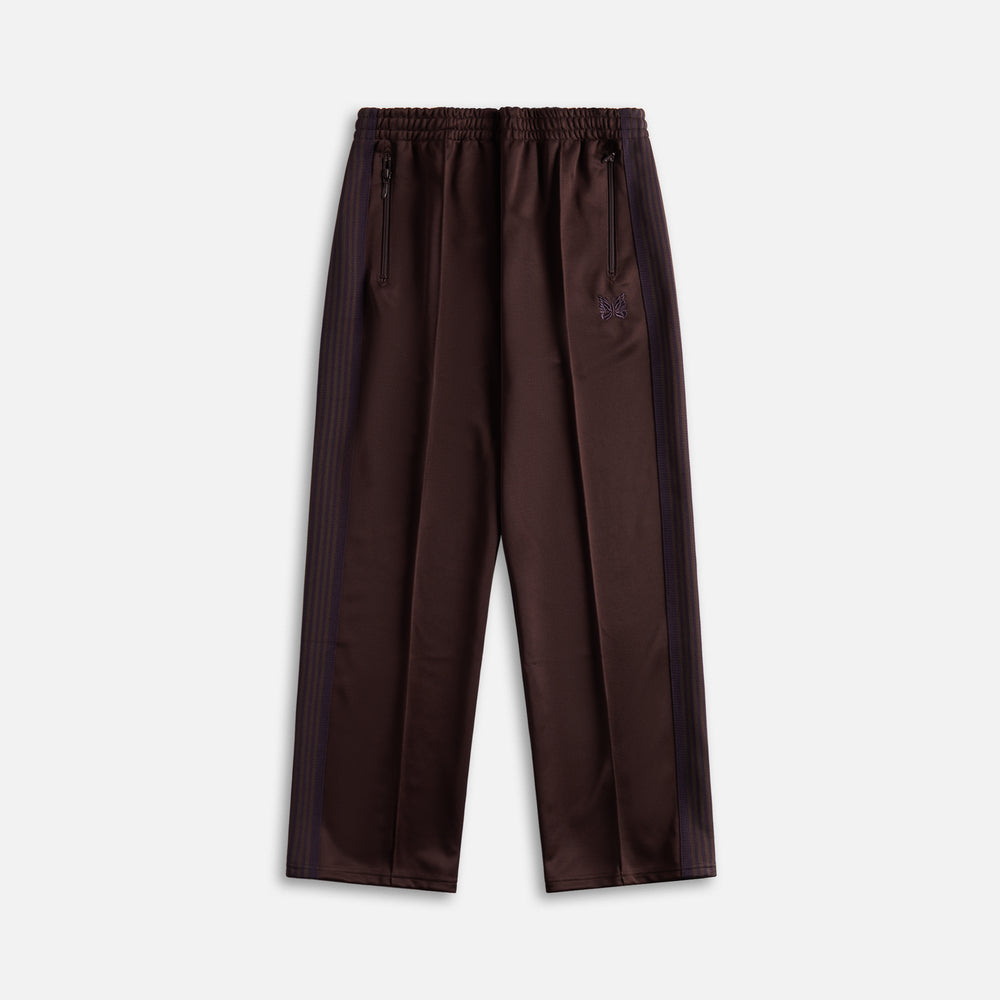 

Брюки Needles Poly Smooth Track Pant, цвет Dark Brown