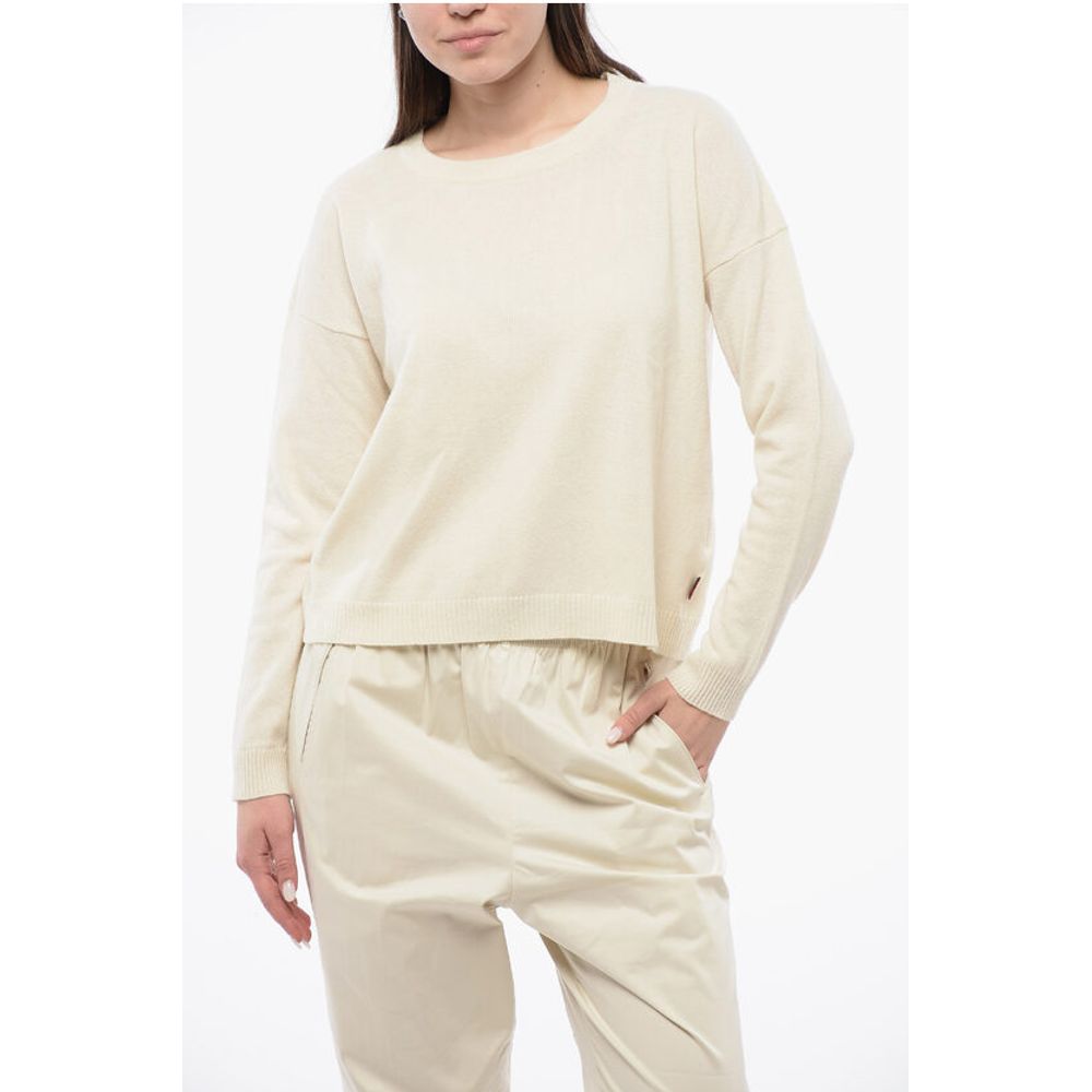 

Белый шерстяной свитер Woolrich, White