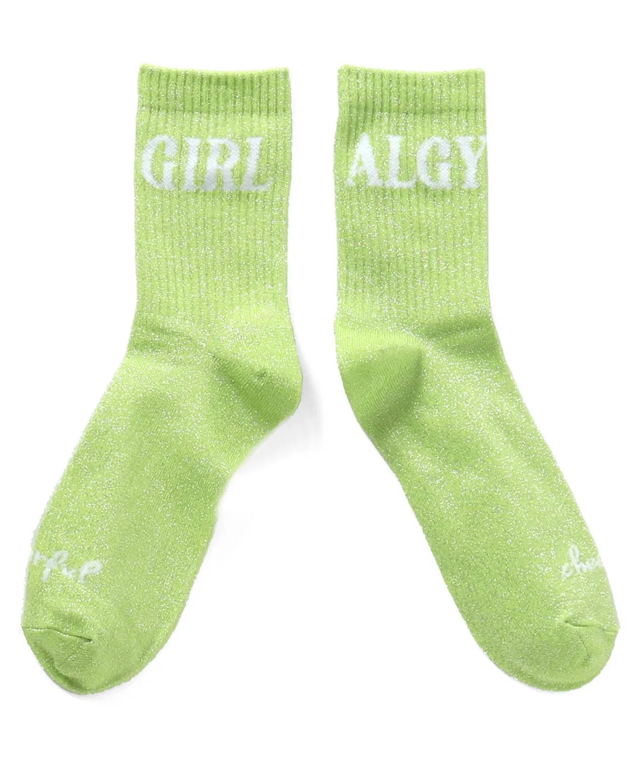 Носки с логотипом и пайетками ALGY