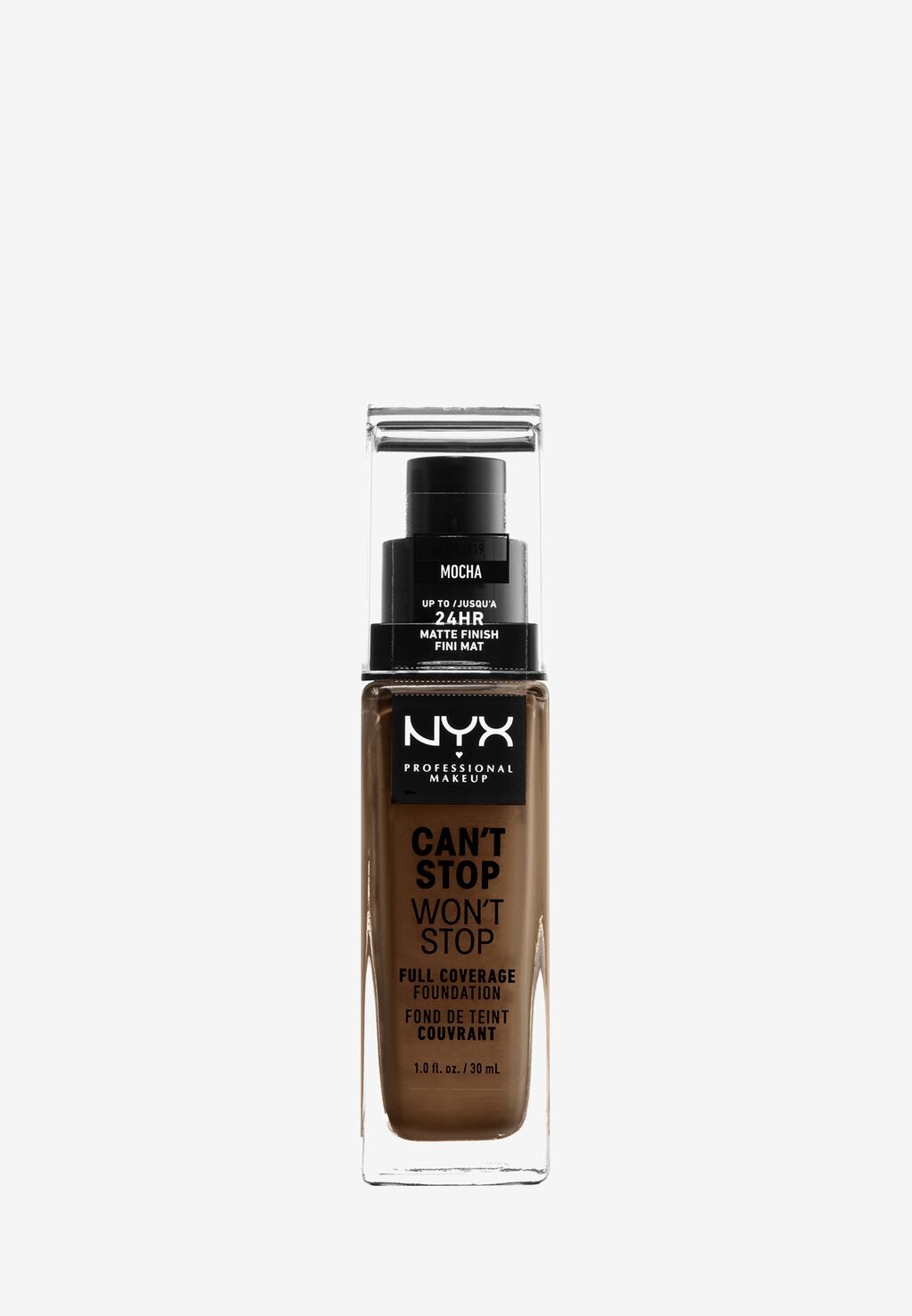 

Тональный крем Can'T Stop Won'T Stop Foundation Nyx Professional Makeup, цвет 19 mocha