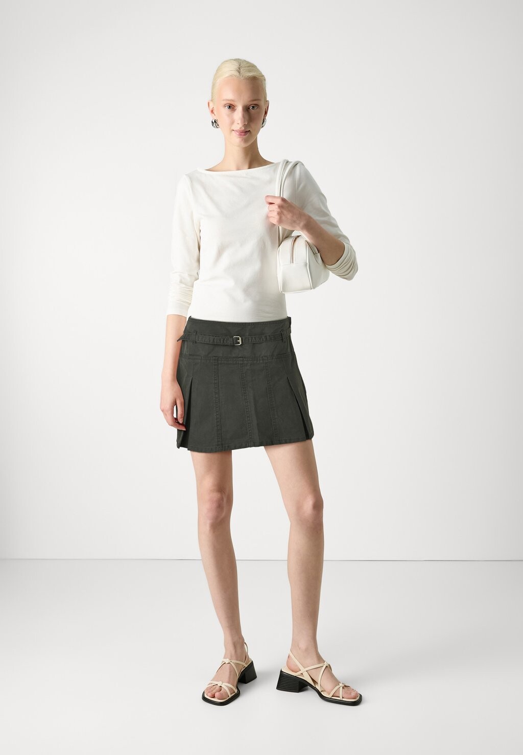 

Юбка А-силуэта ONLDEEN COATED SKIRT ONLY, черный