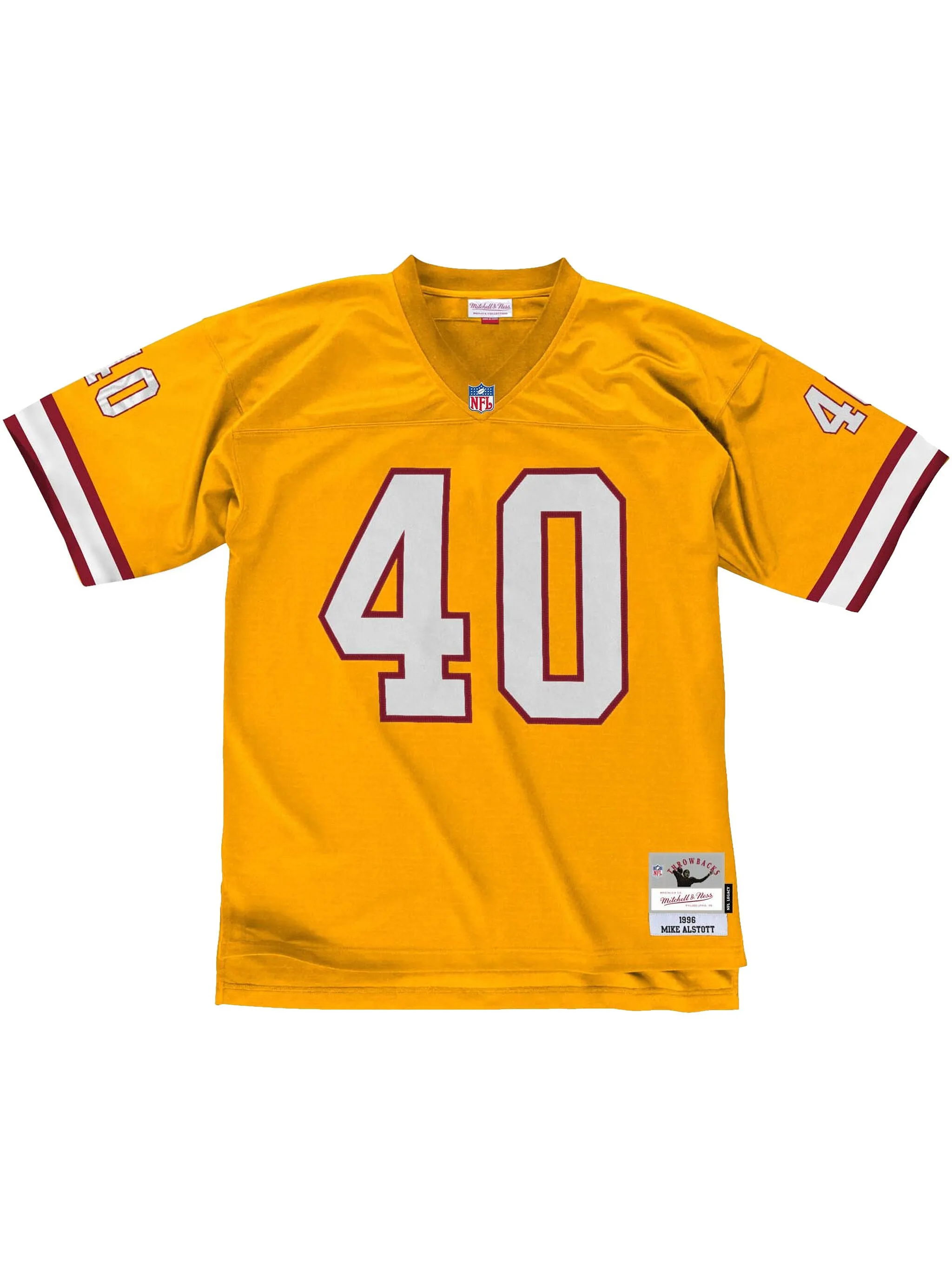 

Топ 1996 Mike Alstott Tampa Bay Buccaneers Legacy Mitchell & Ness, желтый