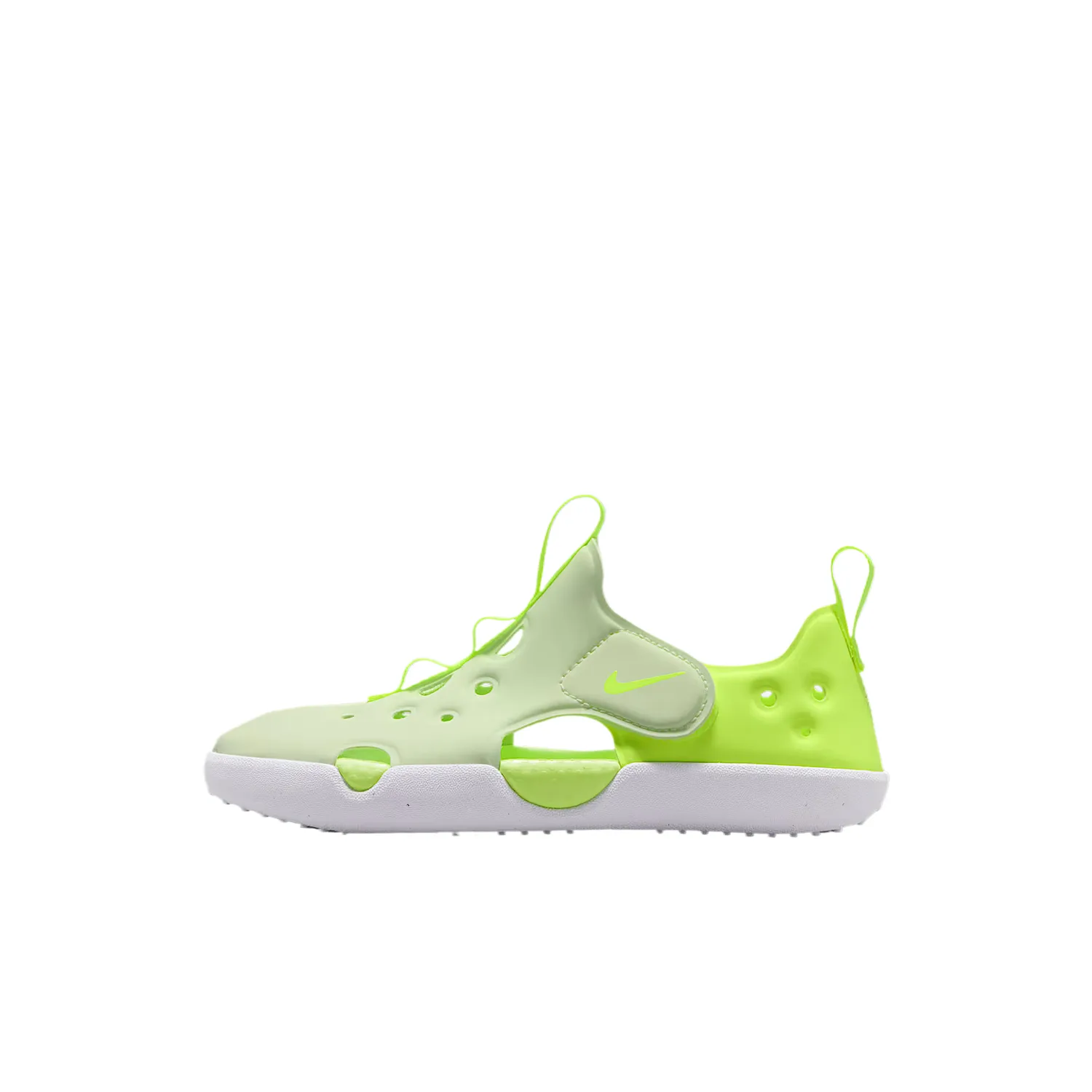 Sunray Protect 4 Comfortable Round Toe Quick Dry Low Top Sandal Kids Nike, volt tone/белый/volt ice
