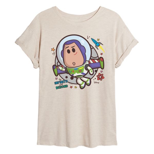

Футболка оверсайз для детей с Buzz Lightyear из «Истории игрушек» Disney / Pixar, бежевый