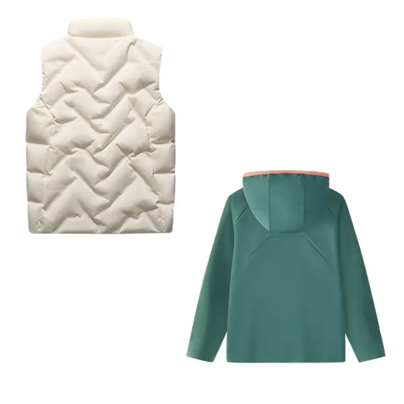 FILA KIDS Пуховик 2-предметный комплект ivory для подростков — фото 3