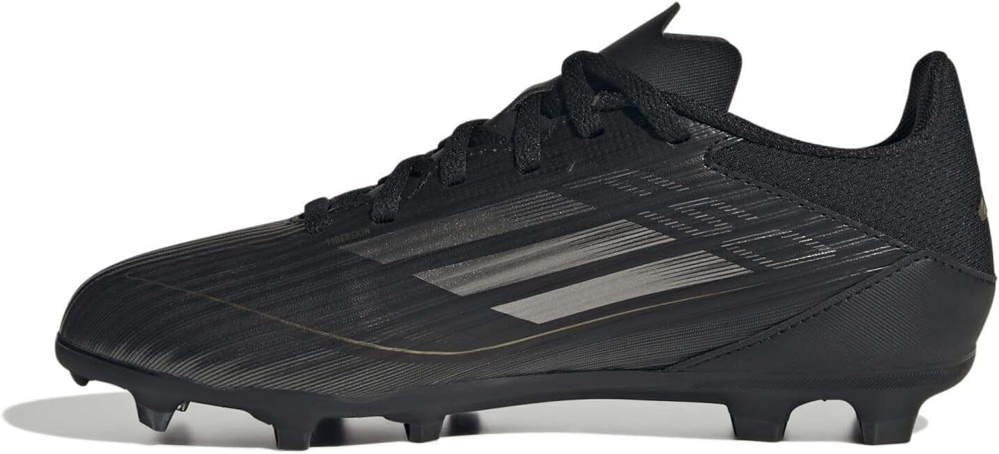 

Кроссовки adidas Kids F50 League Football Boots Firm Ground, цвет Black/Iron Metallic/Gold Metallic