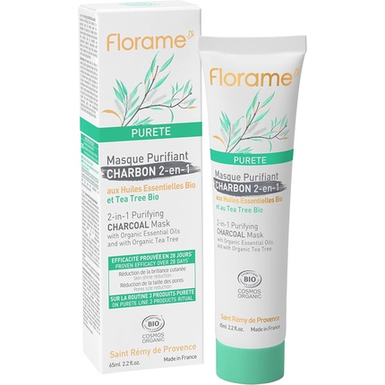 

Тушь Purificante Al Carbon 2 в 1 Florame