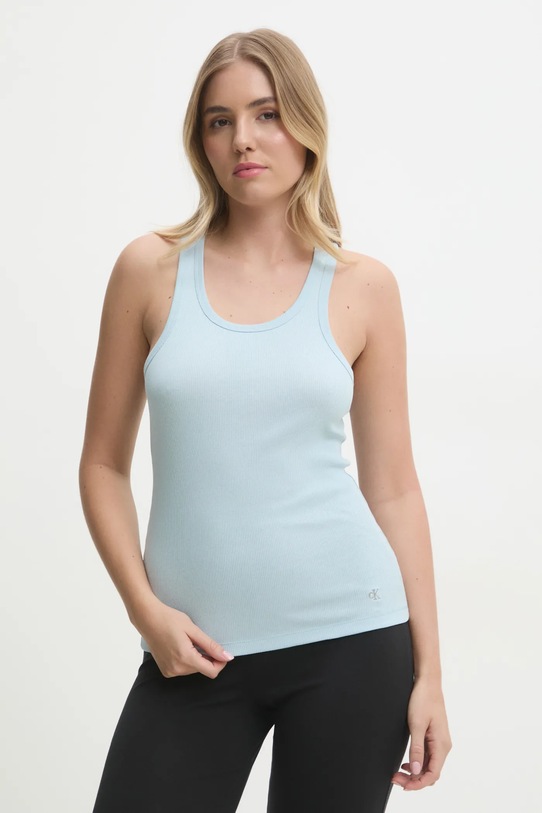 

Топ хлопковый 3-pack Calvin Klein Underwear, синий