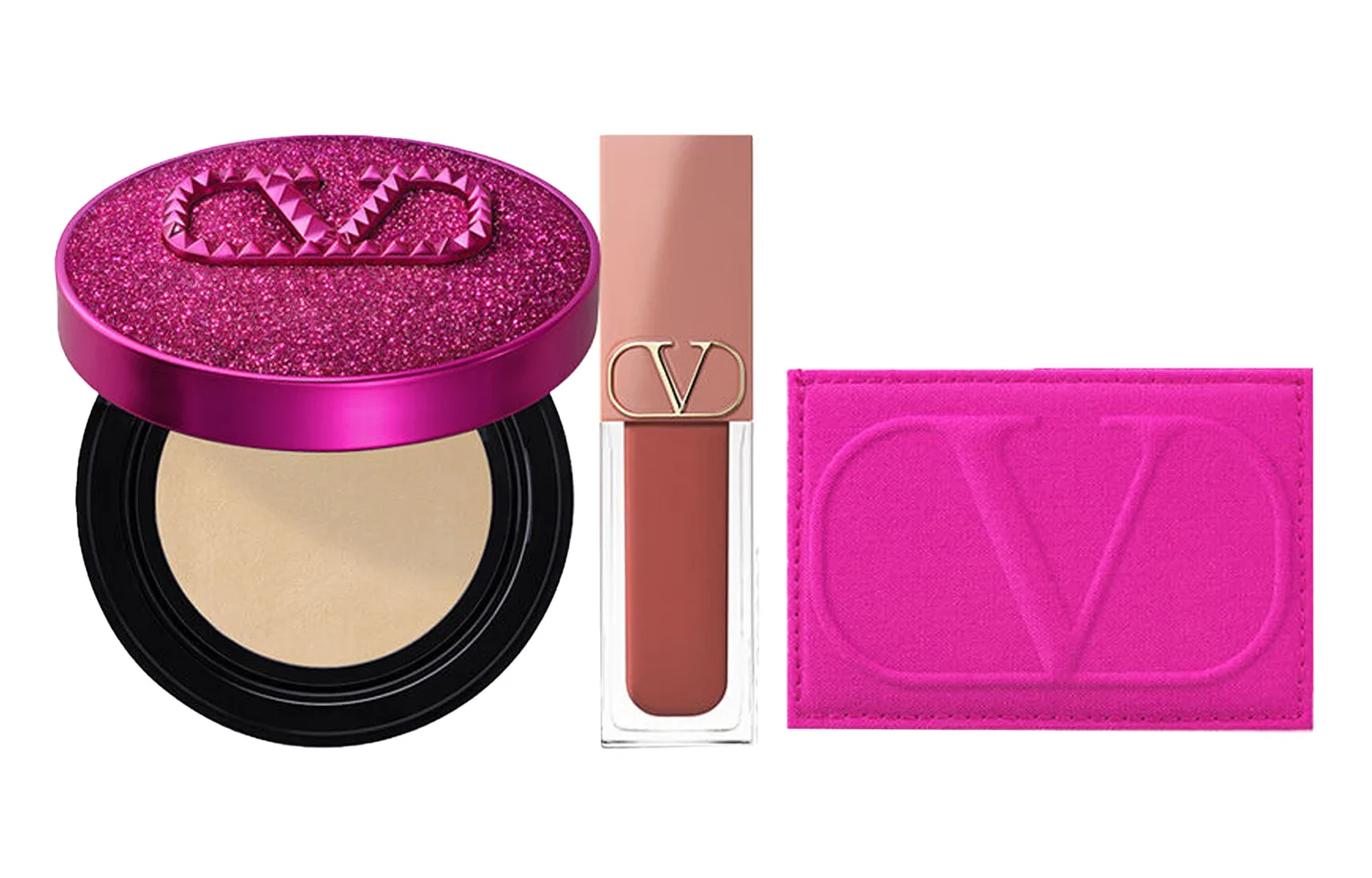 Valentino Набор кремовых помад для губ Box Limited Edition, Lip Cream #151R