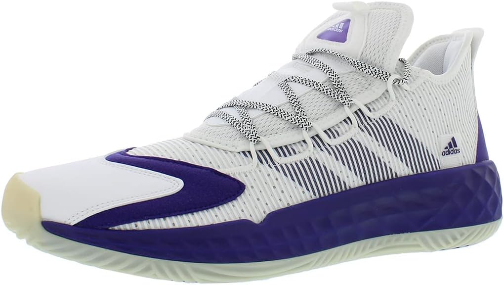 

Мужские кроссовки Adidas Pro Boost Low, белый/белый/фиолетовый