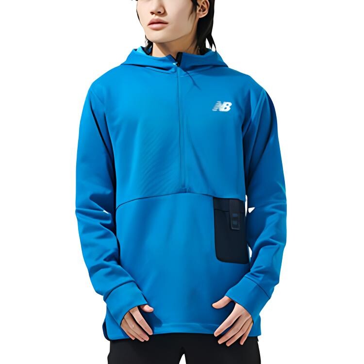 

Куртка мужская синяя New Balance, синий