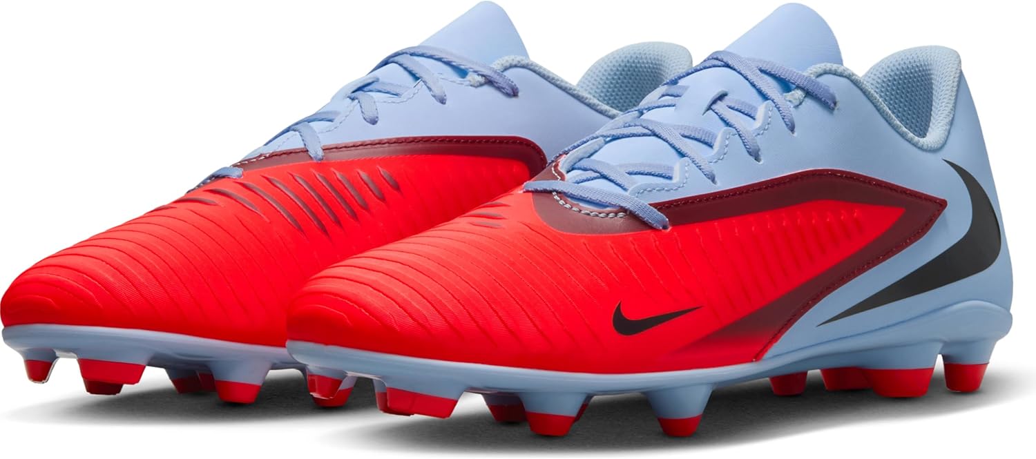 Мужские кроссовки Nike Phantom 6 Low Club, Royal Tint/Bright Crimson — фото 2