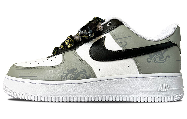 

Кроссовки Nike Air Force 1 Skateboarding Shoes Men Low-top Grey/white, серый