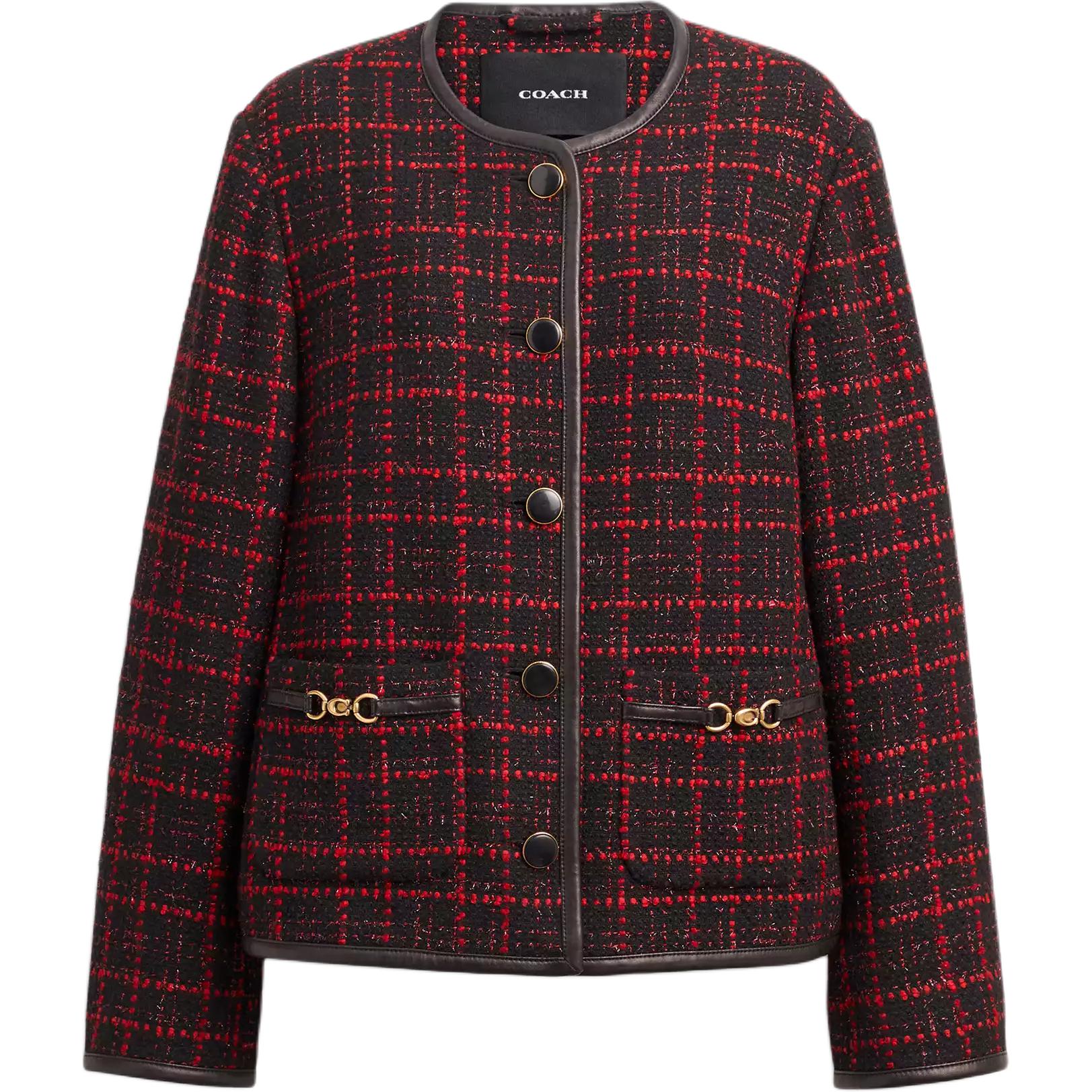 

COACH Куртка Women's Red Black