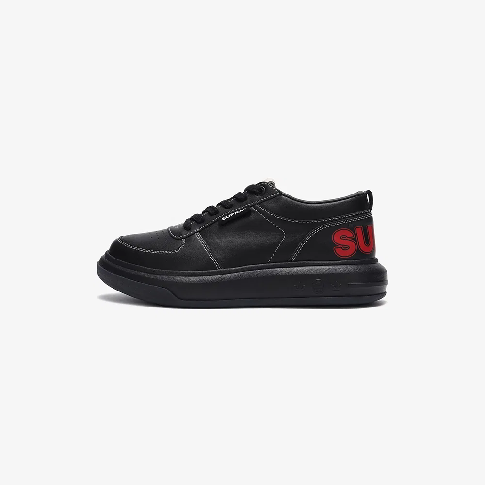 Мужские низкие кроссовки Court Legacy чёрного цвета от Supra